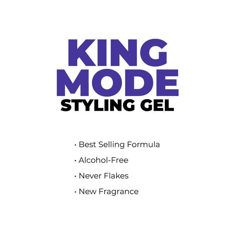 JOHNNY B. King Mode Hair Styling Gel 32 oz. - Image 4